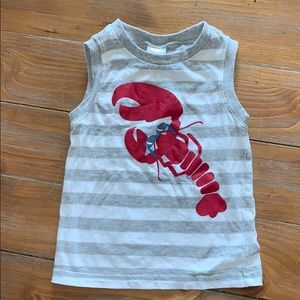Boys lobster tank top